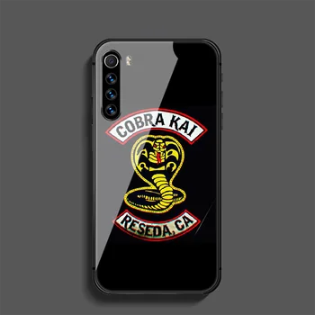 Cobra Kai Telefon Karastatud Klaasi Puhul Kaas Xiaomi Redmi Lisa 7 7A 8 8T 9 9S 9A 10 K20 K30 Pro Ultra Pehme Kaas Raku Silikoon 69739