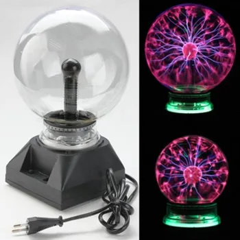 Crystal Ball Magic Plasma Ball Light Elektrilised Lamp Öösel Tuli 4 5 6 8 Toll Tabel Tuled Kera Jõulud Lapsed Kingitus Klaasist Lamp