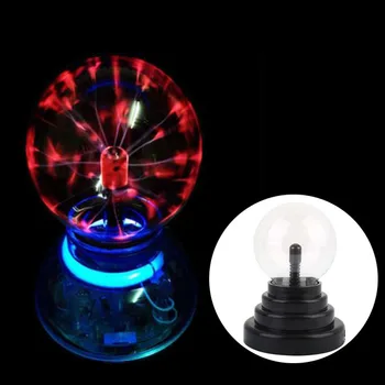 Crystal Ball Magic Plasma Ball Light Elektrilised Lamp Öösel Tuli 4 5 6 8 Toll Tabel Tuled Kera Jõulud Lapsed Kingitus Klaasist Lamp