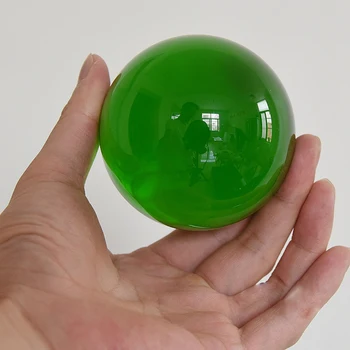 Crystal Ball Suur Roheline Kristallkuul Fotograafia Kristallkuul Magic Läbipaistvast Klaasist Kuuli Kodu Kaunistamiseks K9 Crystal Ball 176115