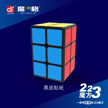 Cuberspeed Qiyi 2x2x3 Stickerless Risttahuka Kiirus Neo Cube Qiyi 223 Torni Kujuline Puzzle Haridus Mänguasjad Lastele