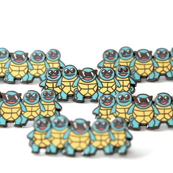 Cute Cartoon Kilpkonnad Meeskonda Pastell Emailiga Pin Kawaii Kilpkonn Sõle Naljakas Rinnamikrofon Seljakott Sõrmed Pääsme Tarvikud