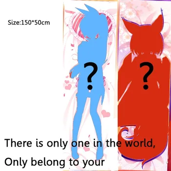DIY Kohandatud Anime Padjapüür Viska Padi Cover Girl Otaku Voodipesu Dakimakura Kallistamine padjapüür 3332