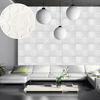DIY Liim 3D Telliskivi Seina Kleebised Tapeet Decor Eco-sõbralik Pehme Isekleepuv TV Seinad Diivan Taust elutuba 121016