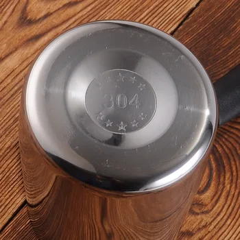 DIY Pikk Käepide Vaha sulatusahi Espresso Aurutatud Kann Latte Piim Le Kannu Vaha Sulatada Poti Metallist Toroid Kruusi Kohvi Vahendid
