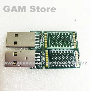 DIY U Disk PCB-USB 2.0 LGA70U iPhone 6S 6SP 7 7P PCIE NAND Flash Kiip, Saanud Suur Kiire USB Flash Disk Programmeerija