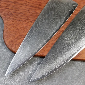 DIY VG 10 Terav 8in Koka Nuga Tühi Damaskuse Terasest Nuga Tera Materjal, pooltooted Terasest Toorik, Jaapani Köök nuga Nuga