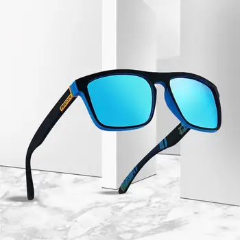 DJXFZLO 2021 Uus Mood Guy Päike Klaasid Polariseeritud Päikeseprillid Mehed Klassikaline Disain Peegel Fashion Square Daamid Päikeseprillid Meestele