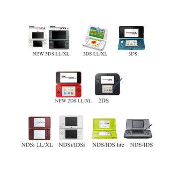 DS Video Mängu Kasseti Konsooli Kaardi Koostamise all In 1, Nintendo 3DS, DS 2DS Uus XL Lite EUR USA FR ES DE KR