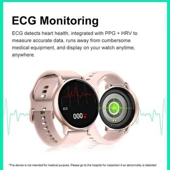 DT88 Pro Smart Watch naiste EKG+PPG Bluetooth Heart Rate Tracker -, vererõhu -, IP67, Veekindel naised mehed Smartwatch