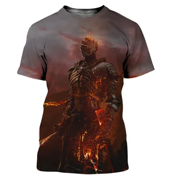 Dark Souls Meeste/naiste Uus Mood Lahe 3D Trükitud T-särgid, Vabaaja Harajuku Stiilis Tshirt Streetwear Tops 64168