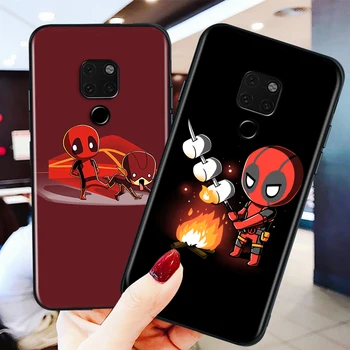 Deadpool Marvel Koomiks Jaoks Huawei Nova 5i P Smart 2021 2020 Z S Plus Mate 40 PP 30 20 10 Pro Lite 2019 2018 Telefoni Juhul Katta