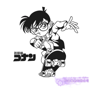 Detective Conan Seina Vinüül Decal Seina Kleebised Decal Decor Kodus Dekoratiivsed Kaunistused Anime Auto Kleebis