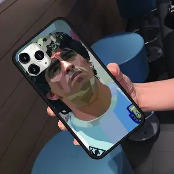 Diego Armando Maradona Argentina Telefon Case for iPhone 11 12 pro XS MAX 8 7 6 6S Pluss X 5S SE 2020 XR shell kate funda 25379