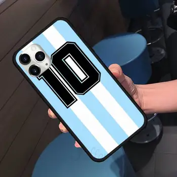 Diego Armando Maradona Argentina Telefon Case for iPhone 11 12 pro XS MAX 8 7 6 6S Pluss X 5S SE 2020 XR shell kate funda