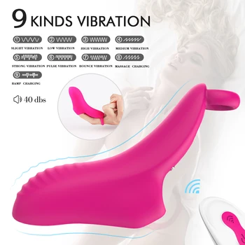 Dildo Vibraator Sõrme Varruka G Spot Massaaž Kliitori Stimulaator Flirt Sugu Mänguasi Naistele Naiste Masturbator Tupe Sugu Toode