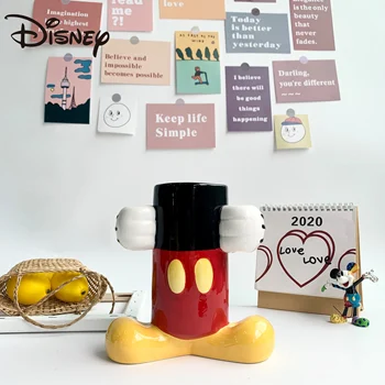 Disney Mickey Pliiatsi Omanik Keraamiline Vaas Cartoon Armas Köök Syömäpuikko Omanik Laste Pliiatsi Omanik Multifunktsionaalne Paagis