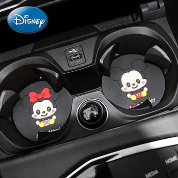 Disney Miki-Hiire auto vee diplomeeritud cartoon armas isiksus loominguline auto interjöör tarvikud vett tassi non-slip matt ladustamine
