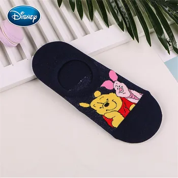 Disney Naiste Sokid Multikas Loomade hiirt, sokke, armas Kawaii Naljakas pahkluu Sokid nähtamatu Silikoon tõsta Sokid tüdruk Puuvill paat sokk