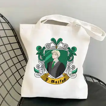 Draco Malfoy ostukott recycle shopper kott džuudist kott toidupoed bolsas de tela eco bag bag tassima sac toile