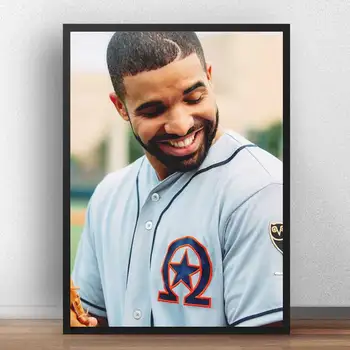 Drake Plakat Prindib Uus Hip-Hop Rap-Muusika Albumi Räppar Star Laulja Kunsti Lõuend Maali Seina Pildid Elutuba Home Decor