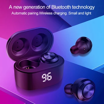 Dropshipping In-ear Kõrvaklapid A6 TWS Mini Wireless Bluetooth-ühilduva HiFi Stereo-Kõrvaklapid Koos Digitaalse Eest Kast