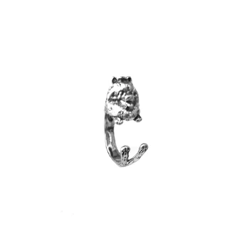 Dropshipping Pommeri Koera Armastaja Wrap Ringi Tüdrukud Reguleeritav Suurus USA 6 Kuni 8 Vaba Suurus Armas Loom Ehted Pet Lovers