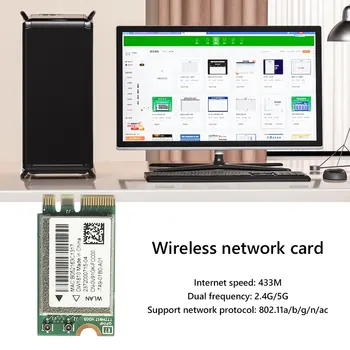 Dual Band Wireless Kaardi 4.1 WiFi Võrgu Kaardi Adapter Laptor Sobib Asus Samsung Haier Acer kõik-ühes Jne