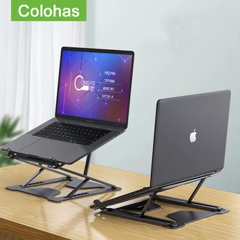 Dual Reguleeritav Laptop Stand Desktop Lapdesk Sülearvuti Laud Macbook Xiaomi Kokkuklapitavad Sülearvuti Omanik Seista Tablett Arvuti