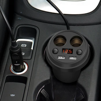 Dual USB Laadija Car Adapter 2 sigaretisüütaja Jaoks Acura Chevrolet Aveo Cruze Peugeot 307 308 Seat Leon Mazda 3 6 CX-5 164470