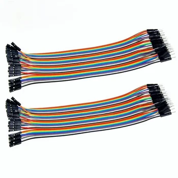 Dupont Line 10CM 20CM Mees Mees + Mees, et Naine ja Naine Naine Jumper Wire 20pin 40pin Dupont Kaabel Arduino
