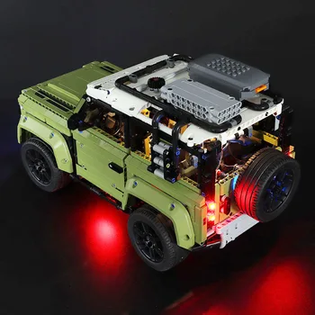 (EI Kuulu Mudel)LED Light komplekt 42110 Technic Land Rovers Defender ehitusplokid Kerge Määrata kingitus 6159