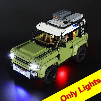 (EI Kuulu Mudel)LED Light komplekt 42110 Technic Land Rovers Defender ehitusplokid Kerge Määrata kingitus