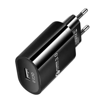 ELI/USA QC3.0 Single Port Fast Eest Mobiiltelefoni Laadija USB Travel Charger Nutikas Tahvelarvuti Laadimine Pea iphone Huawei Xiaomi