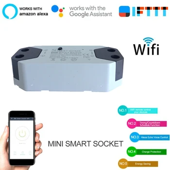 EWeLink WiFi Lüliti Arukas Valgustus Avaja Töötleja Tööd Alexa Echo Google ' i Kodu SmartLife APP Kontrolli Nr Rummu Vaja