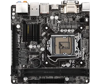 Eest ASRock B85M-ITX originaal emaplaadi pesa LGA1150 B85 MINI-ITX ITX HTPC USB3.0 DDR3 SATA3 Kasutada lauaarvuti emaplaadi 40958