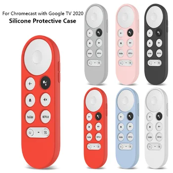 Eest Chromecast Google TV Voice Remote Põrutuskindel Kaitsva Juhtudel Anti-Kadunud Silikoon Juhul, Hääl Puldi Kate 31571