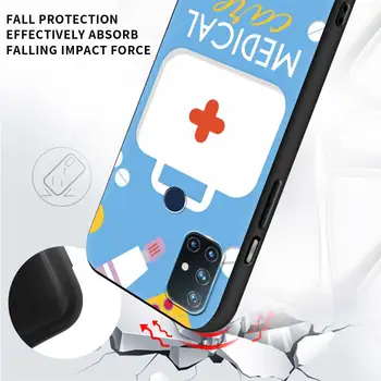 Eest OnePlus 8 Nord 7Pro Puhul Üks Pluss Z N10 5G 8T 7 Pro n100 6T 7T Täieliku Kaitse Pehme Telefoni Kate Õde Arsti Meditsiin