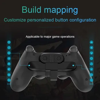 Eest PS4 - Game Controller Tarvikud Laiendatud Gamepad Tagasi Nuppu, kui Arestimine Juhtnuppu Tagumine Nupp Turbo - Sisestage Adapter