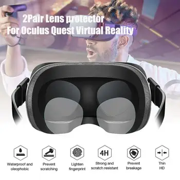 Eest VR Oculus Quest Oculus Rift Oculus Minna 2Pairs HD Selge Objektiiv Protector Film Pehme TPU Anti-scratch Õhuke Kaitse Kile