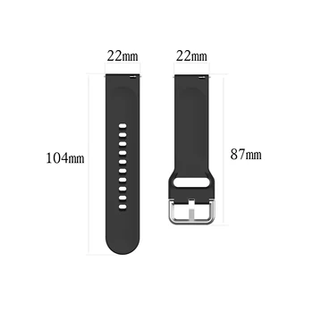 Eest XiaoMi Haylou Päikese Watchband Sport Silikoon Watchband Rihma Xiaomi Haylou Päikese LS05 Smart watch Hingav Käevõru