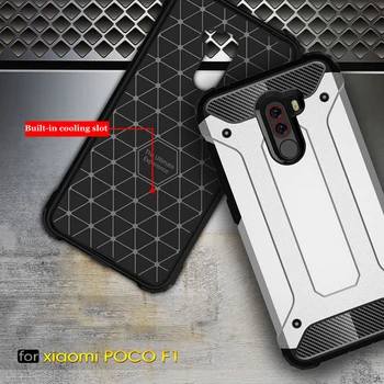 Eest Xiaomi Pocophone F1 Juhul fundas Raske Karm Puhul Xiaomi Poco F1 Mi F1 coque Hübriid Armor Telefoni Kate Topelt Kaitsta