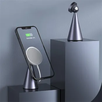 Eest iPhone12 MagSafe Uue Telefoni Omanik 360° Pööramine Magnet-Alumiiniumist Töölaud Omanik IPhone 12 Seeria