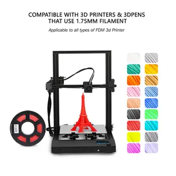 Enotepad PLA 3D printer Cunsumtion 1.75 mm PLA Hõõgniidi Koos, RoHS, Reach-DIY Erilisi Kingitusi Täis Värve