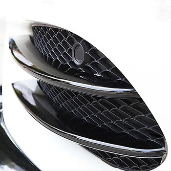 Esistange Lip Splitter Spoiler Udutuled Sisekujundus Kleebise jaoks Mercedes Benz C-Cl W205 C180 C200L/C180L 66233
