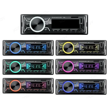 Essgoo Auto Raadio 1 DIN Bluetooth-FM-MP3-Mängija Double USB Autoradio Toetab AUX TF Laadimine Kell Näitab 7 Värvid Nuppu Muuda 157537