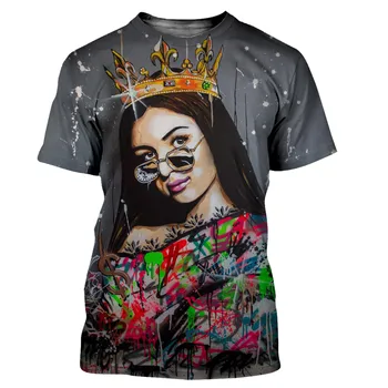 Eva Kuninganna Meeste/naiste Uus Mood Lahe 3D Trükitud T-särgid, Vabaaja Harajuku Stiilis Tshirt Streetwear Tops