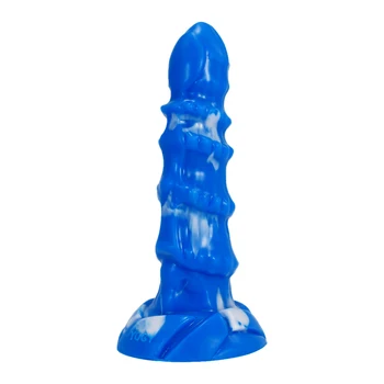 FAAK 2021 Uus värviline anal plug iminapp pikk dildo kõrge tekstuur soonilised stimuleerida tagumik masturbator sugu mänguasjad, naiste