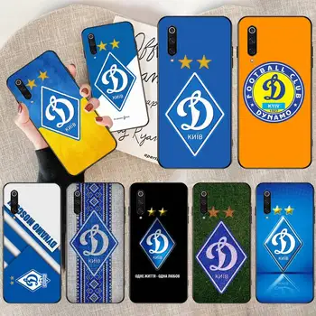 FC Dynamo Kyiv Jalgpalli TPÜ Pehmest Silikoonist Telefoni Juhul Kaas Xiaomi Mi10 10Pro 10 lite Mi9 9SE 8SE Pocophone F1 Mi8 Lite 40484