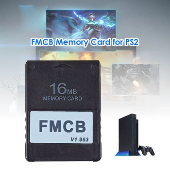FMCB McBoot Tasuta MC Boot Kaart v1.953 Sony PS2 Playstation 2 8MB/16MB/32MB/64MB Mälukaart